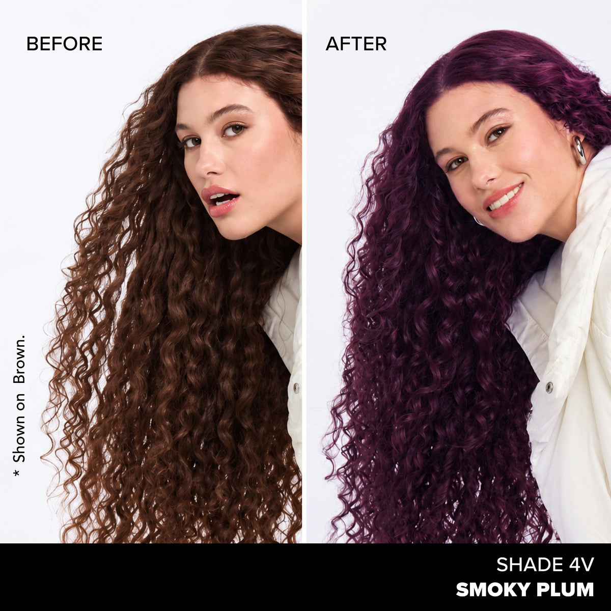 Splat ColorShine Demi-Permanent Hair Color:  4V Smoky Plum