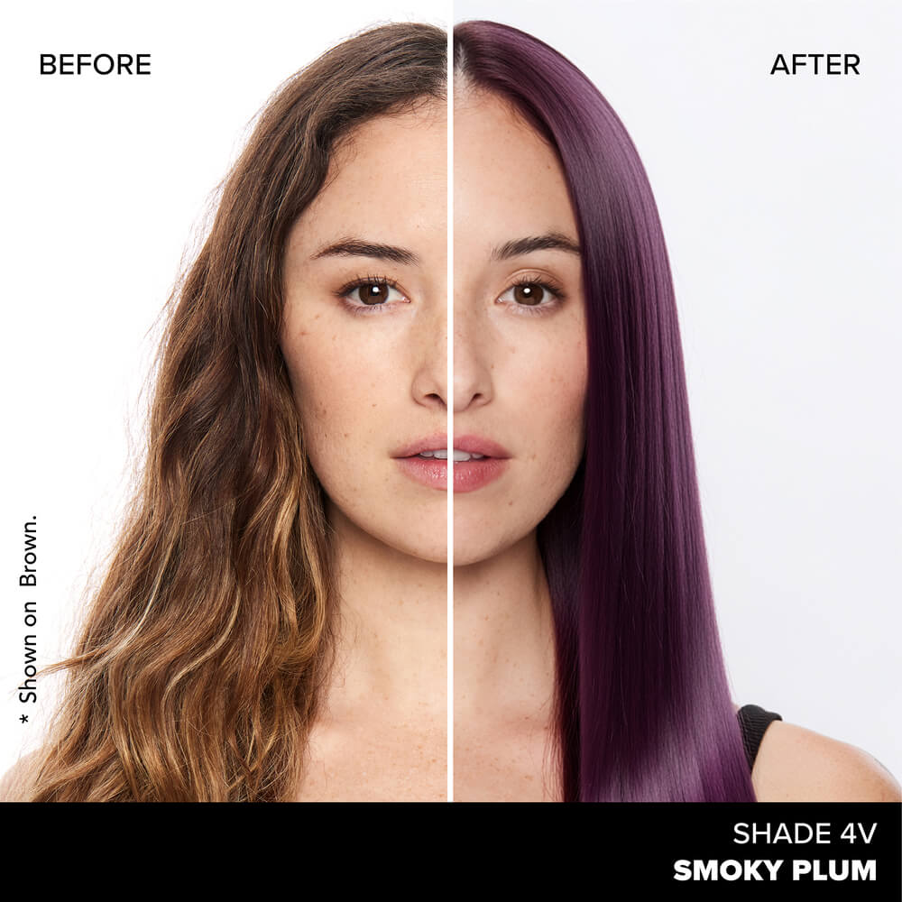 Splat ColorShine Demi-Permanent Hair Color:  4V Smoky Plum