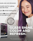 Splat ColorShine Demi-Permanent Hair Color:  4V Smoky Plum