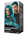 Tantalizing Teal: Original Teal Semi-Permanent Hair Dye Complete Kit with Bleach