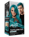 Tantalizing Teal: Original Teal Semi-Permanent Hair Dye Complete Kit with Bleach