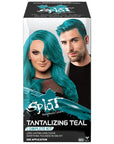 Tantalizing Teal: Original Teal Semi-Permanent Hair Dye Complete Kit with Bleach