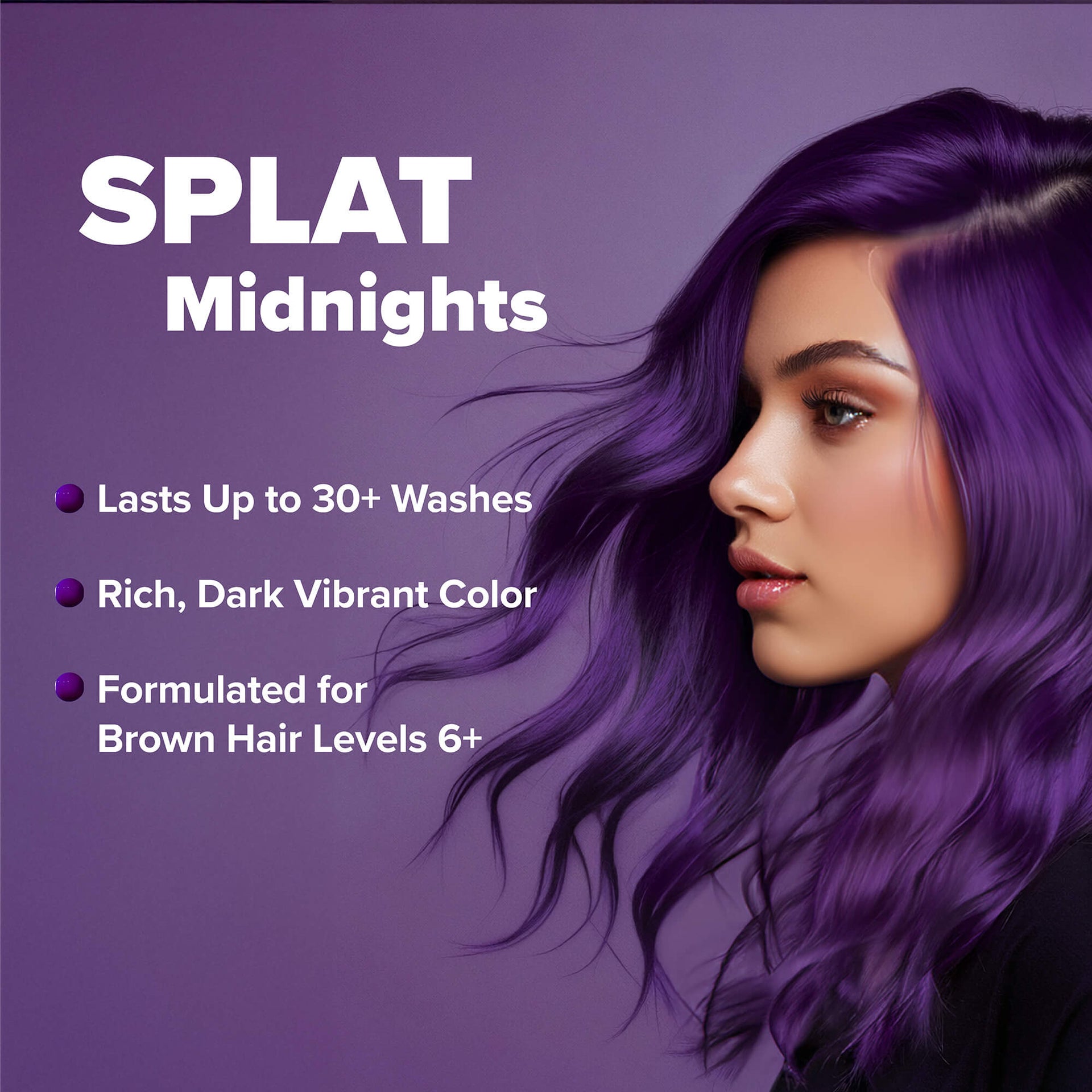 Splat Midnight Semi-Permanent Hair Dye | Splat Hair Color