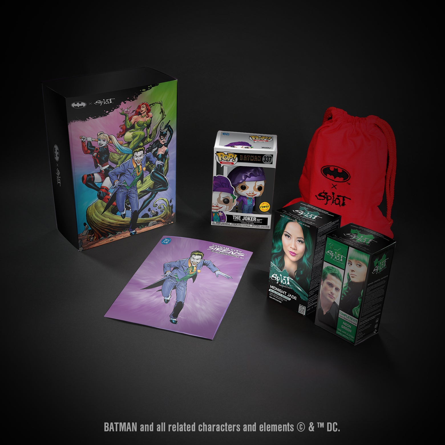 The Joker + Splat Limited Edition Collectible Kit