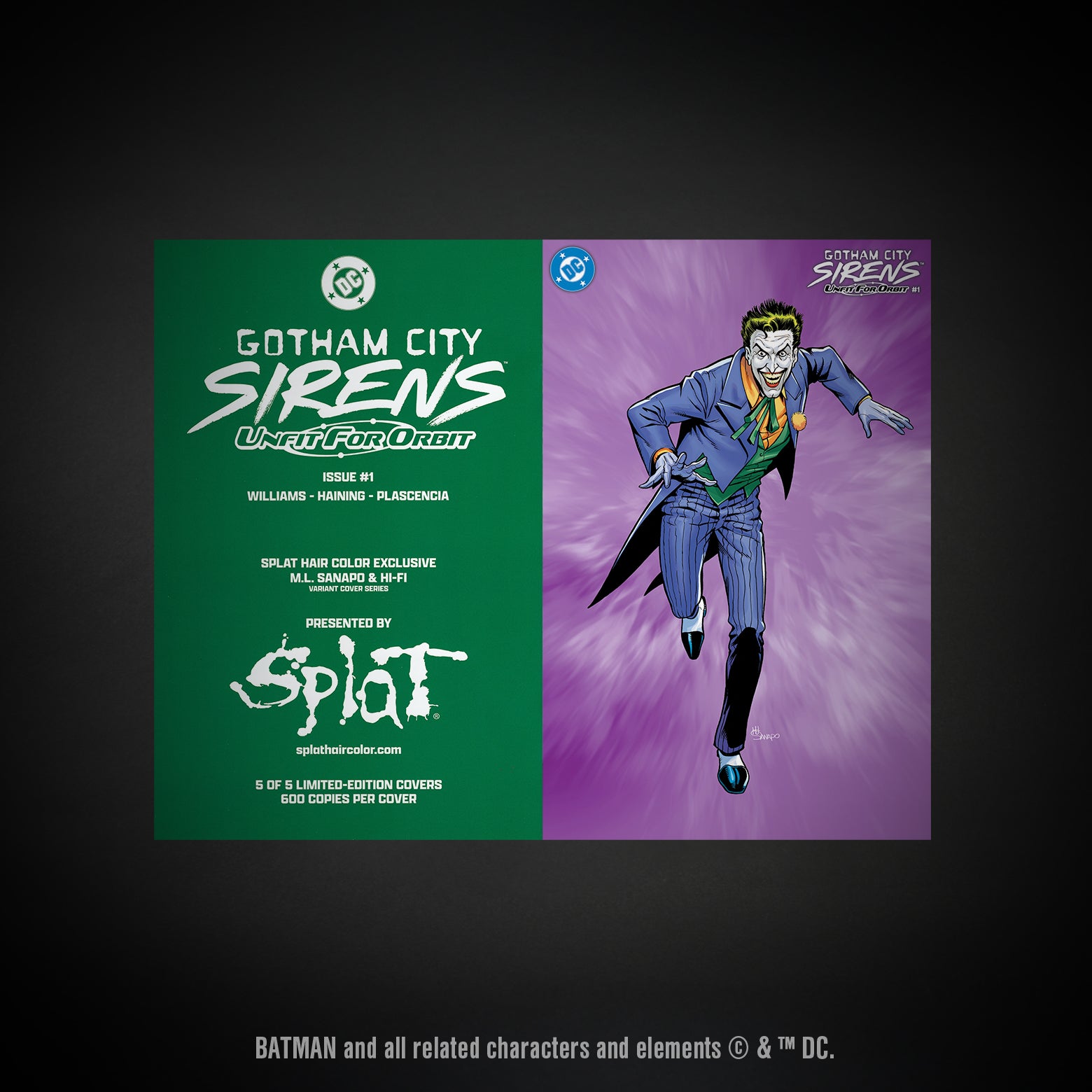 The Joker + Splat Limited Edition Collectible Kit