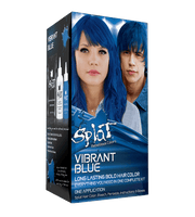Kit Completo Original con Decolorante y Color de Cabello Semi-Permanente - Azul Vibrante
