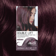 Violet Vibes: Permanent Deep Purple Hair Dye For Dark Hair