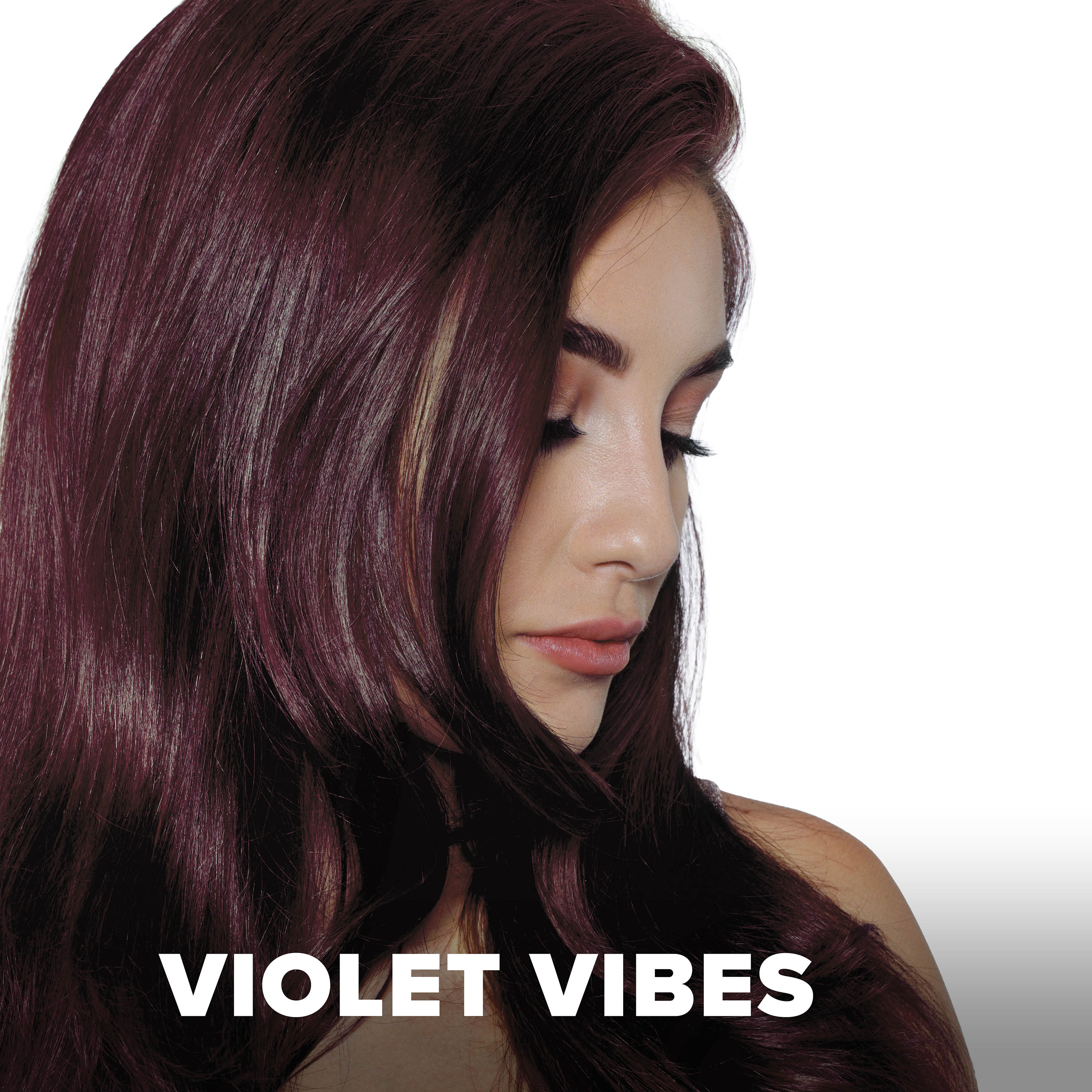 Violet Vibes: Permanent Deep Purple Hair Dye For Dark Hair
