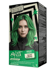 Beetlejuice Beetlejuice Neon Green - Semi-Permanent Hair Dye Complete Kit with Bleach