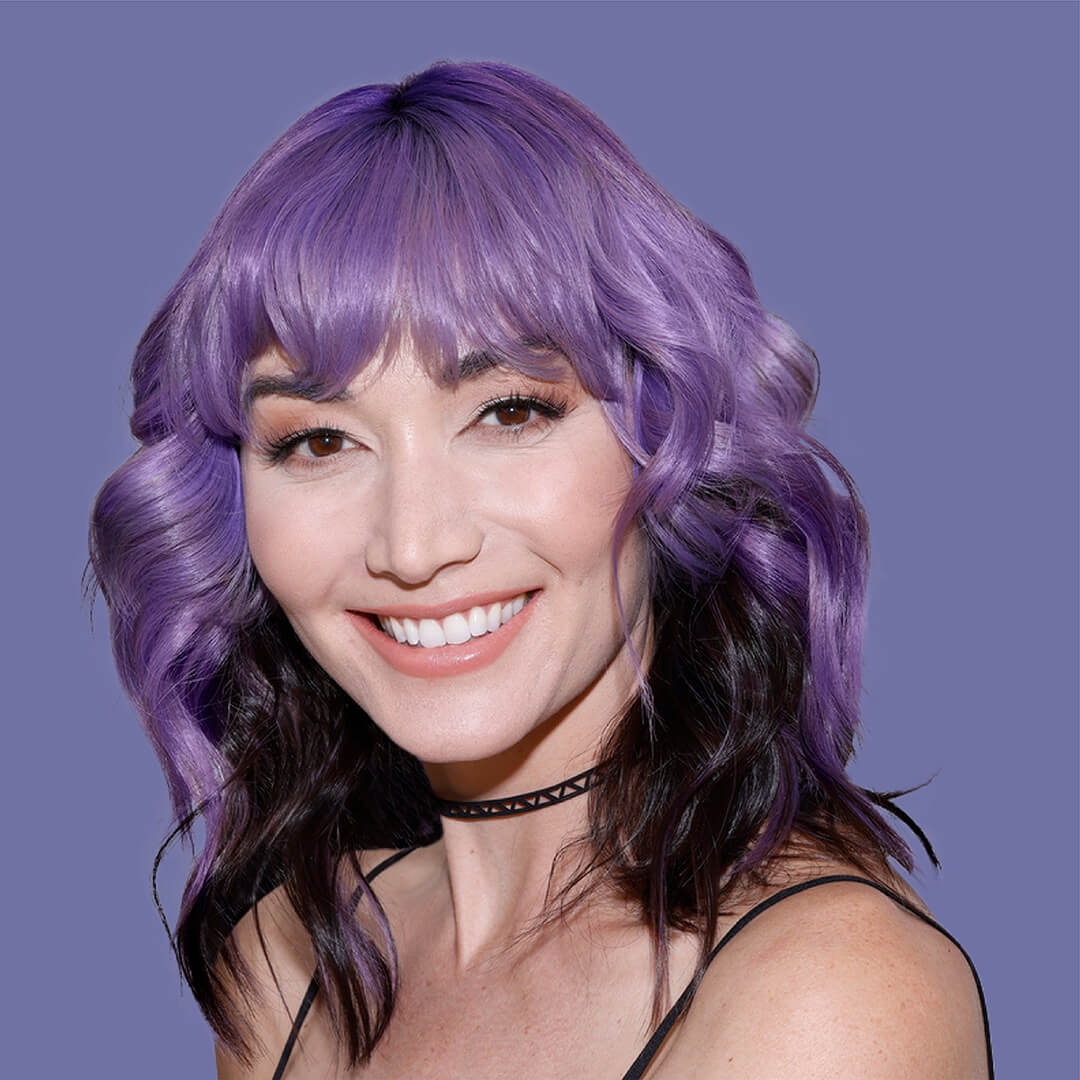 Color Crush Purple Foam Hair Dye