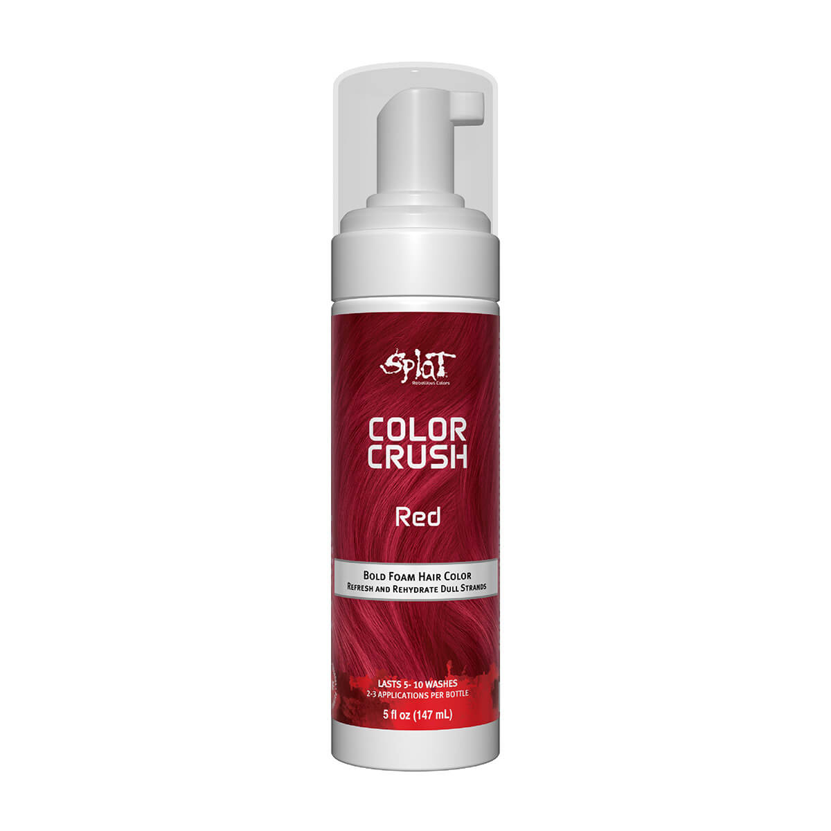 Color Crush Red Foam Hair Dye