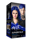 Original Complete Kit with Bleach and Semi-Permanent Hair Color – Euphoric Blue