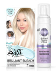 A box of Splat Hair Color's Foaming Toners Brilliant Bleac Hair Dye