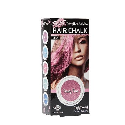 Splat Hair Chalk Dusty Rose Pink Temporary Hair Color Halloween Hair Dye