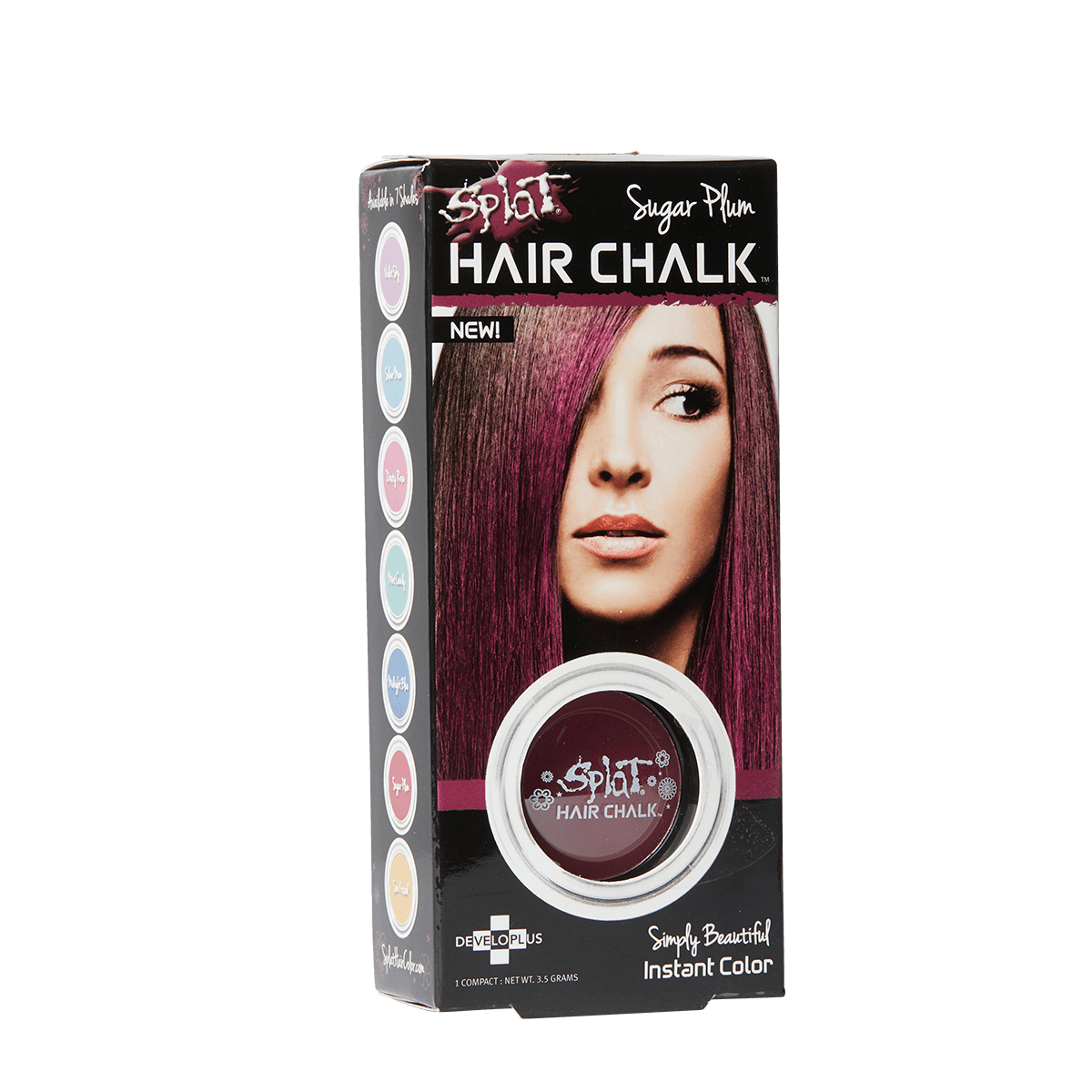 Splat Hair Chalk Sugar Plum Temporary Hair Color Purple Hair Chalk Halloween