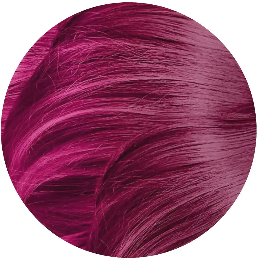 Swatch of Ombre Love: Light & Hot Pink Semi-Permanent Hair Dye & Bleach