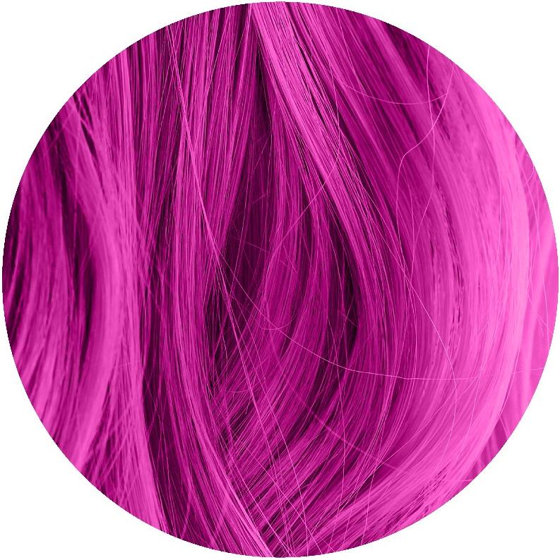 Swatch of Infrared:  Violet Vibes: Permanent Deep Purple Hair Dye For Dark Hair