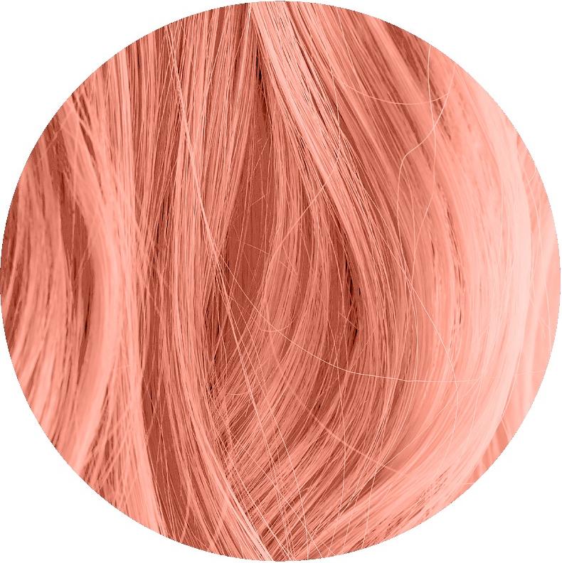 Peach Fuzz: Peach Semi Permanent Hair Dye