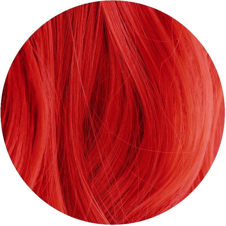 Swatch of Infrared: Red Semi Permanent Hair Dye