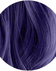 Swatch of Midnight Amethyst No Bleach Purple Semi-Permanent Hair Dye Kit