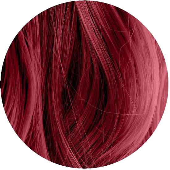 Swatch of  Midnight Ruby No Bleach Dark Red Semi-Permanent Hair Dye Kit