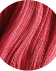 Swatch of Midnight Scarlet No Bleach Red Semi-Permanent Hair Dye Kit