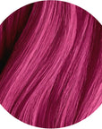 Swatch of  Midnight Magenta No Bleach Pink Semi-Permanent Hair Dye Kit