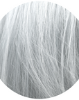 Swatch of Sinful Silver: Original Silver Semi-Permanent Hair Dye Complete Kit with Bleach
