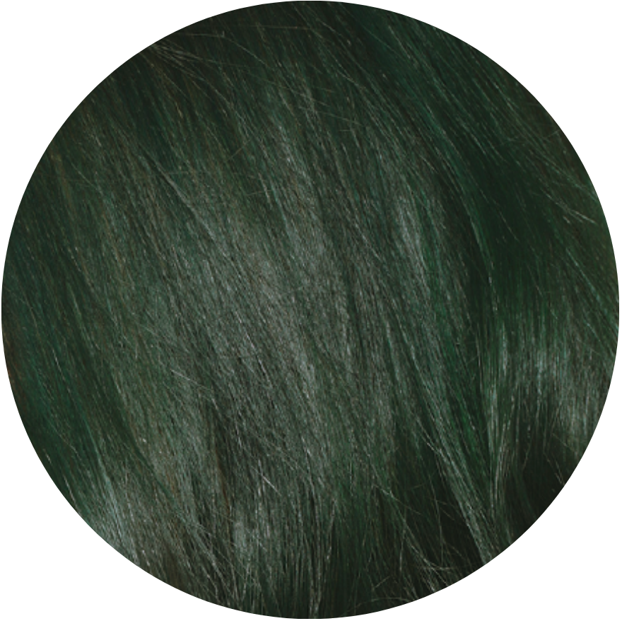 Envy Me: Permanent Green Hair Dye For Dark Hair