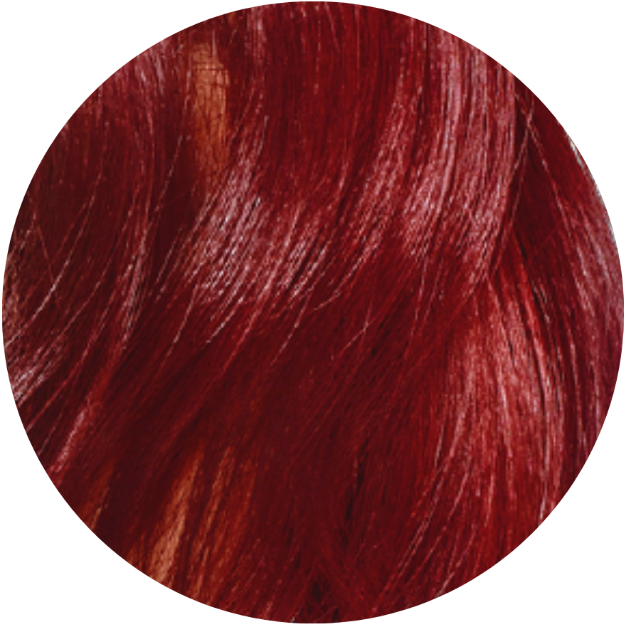 Iconic Red: Permanent Warm Red Hair Dye For Dark Hair