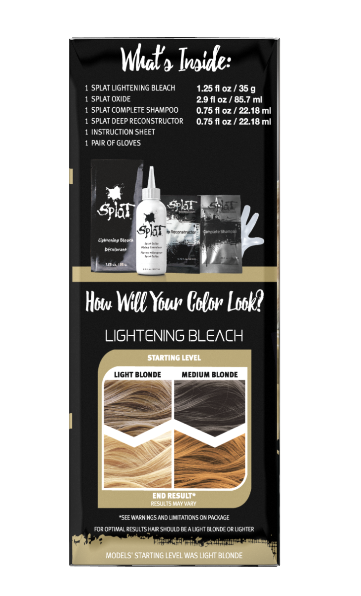 Lightening Bleach: Original Hair Bleach Complete Kit | Splat Hair Color