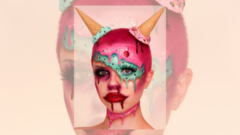 Our Very Own Ice Cream Zombie @kimberleymargarita_ Featuring "Pink Fetish"