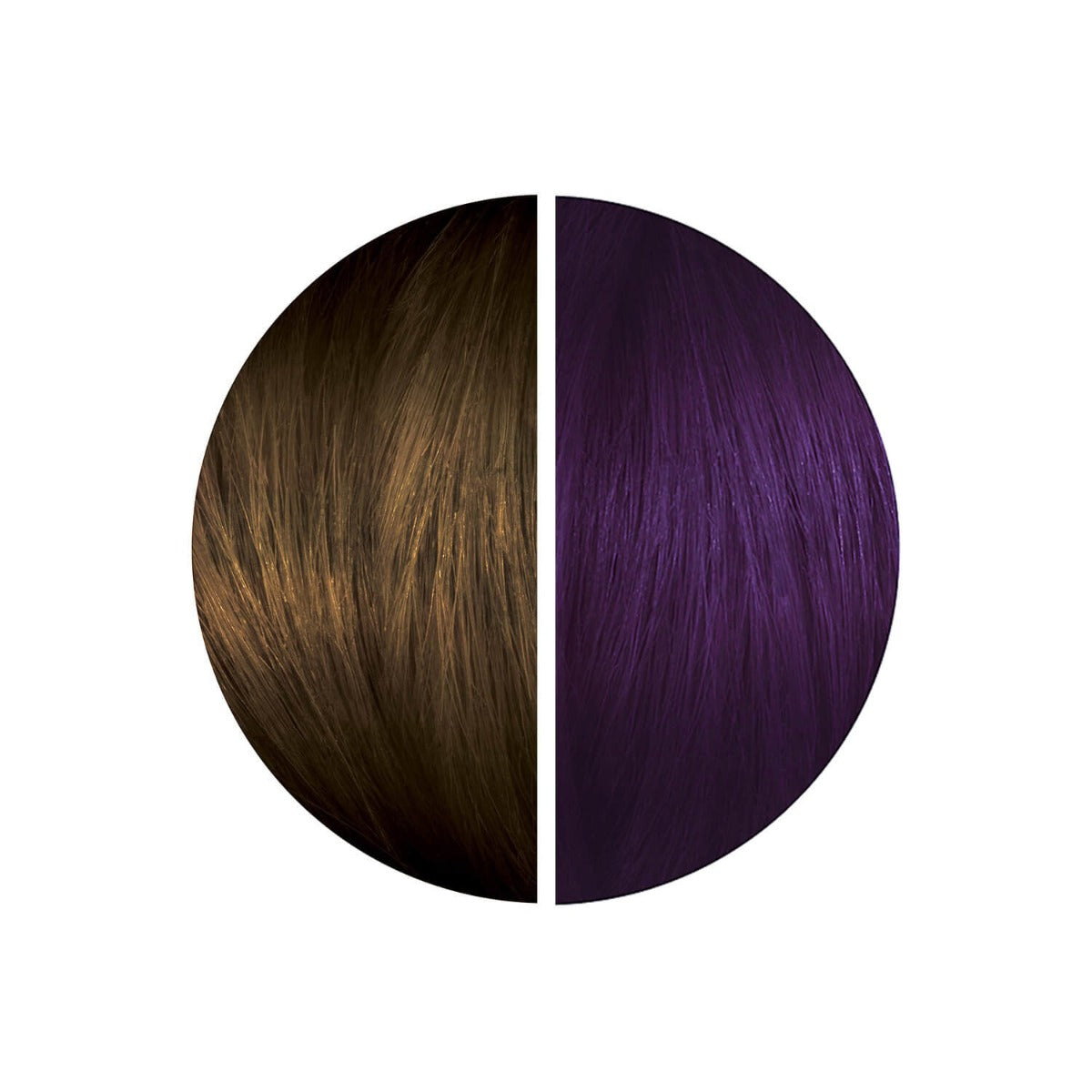 Swatch of Splat Hair Color's Melts Purple Plum Hair Dye