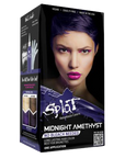 A box of Splat Hair Color's Midnigh Amethyst Hair Dye