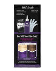 Kit de tinte para el cabello semipermanente morado oscuro sin lejía con tanzanita de medianoche