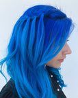 Splat Hair Dye Ombre Ocean Blue Hair Dye Vegan Semi-Permanent Kit with Bleach