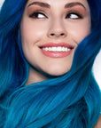 Splat Hair Color Ombre Ocean Blue Hair Dye Vegan Semi-Permanent Kit with Bleach