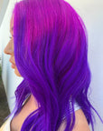 Splat Purple Hair Dye Ombre Rain Complete Kit with Bleach