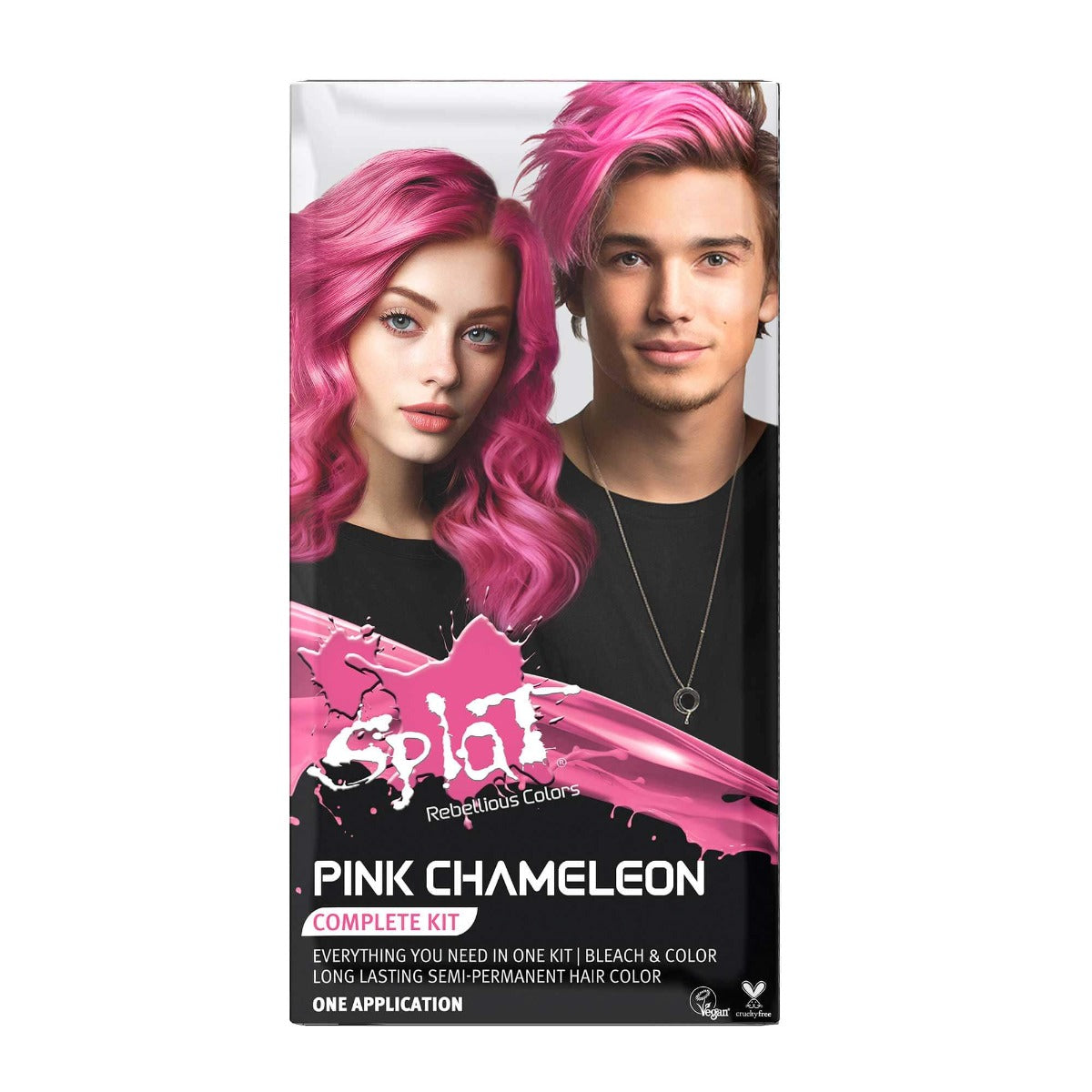 Splat Complete Kit Pink Chameleon – Pink Semi-Permanent Hair Color ...