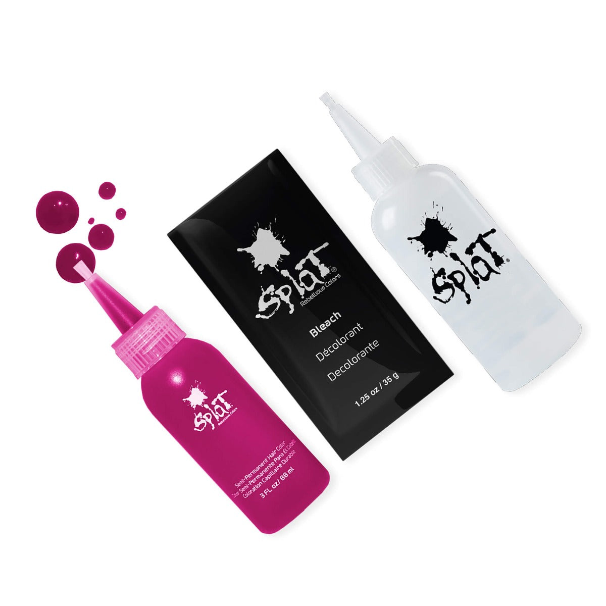 Splat Complete Kit Pink Chameleon – Pink Semi-Permanent Hair Color ...