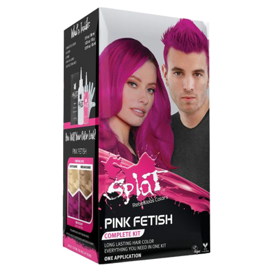 Pink Fetish: Pink Semi-Permanent Hair Dye Kit | Splat Hair Color
