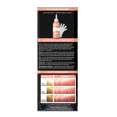 Peach Fuzz: tinte para el cabello semipermanente melocotón