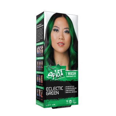 Splat Temporary Green Hair Dye (1 wash), 1 oz -  Elecectic Green Halloween Hair Dye