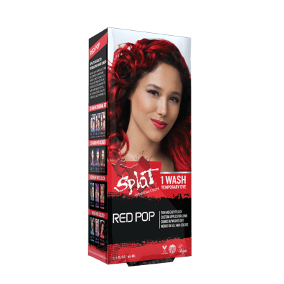 Crisp Splat Red Hair Dye Moment in HD Crisp Splat Red Hair Dye Moment in HD