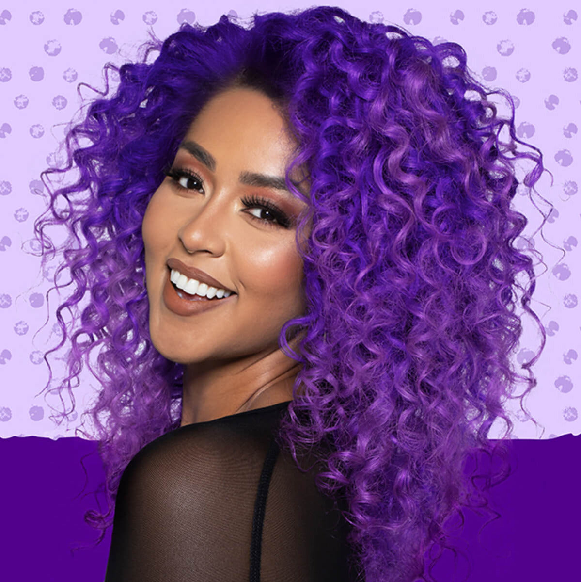 Bleach purple hair hotsell