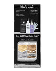Sinful Silver: Original Silver Semi-Permanent Hair Dye Complete Kit with Bleach