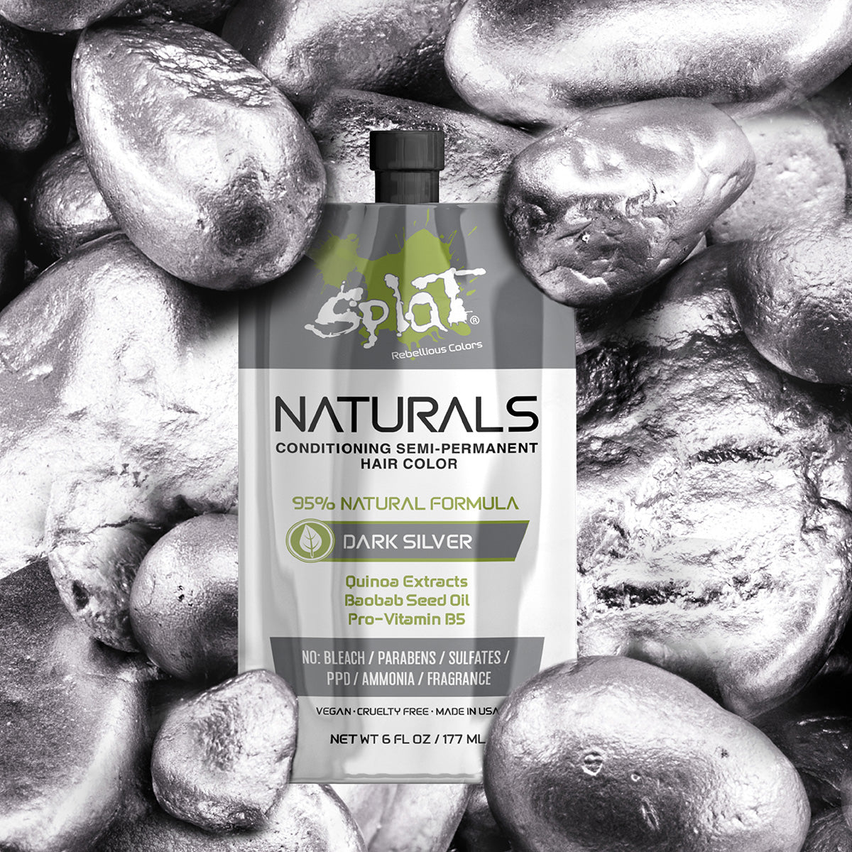 Silver Splat Naturals – Splat Hair Color
