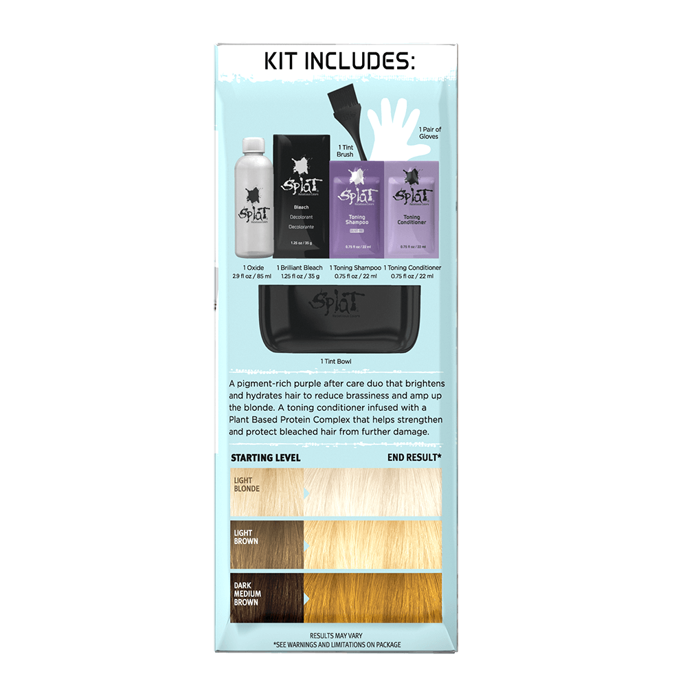 Brilliant Bleach Kit - Hair Bleach – Splat Hair Color