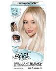 A box of Splat Hair Color's Brilliant Bleach Hair Dye