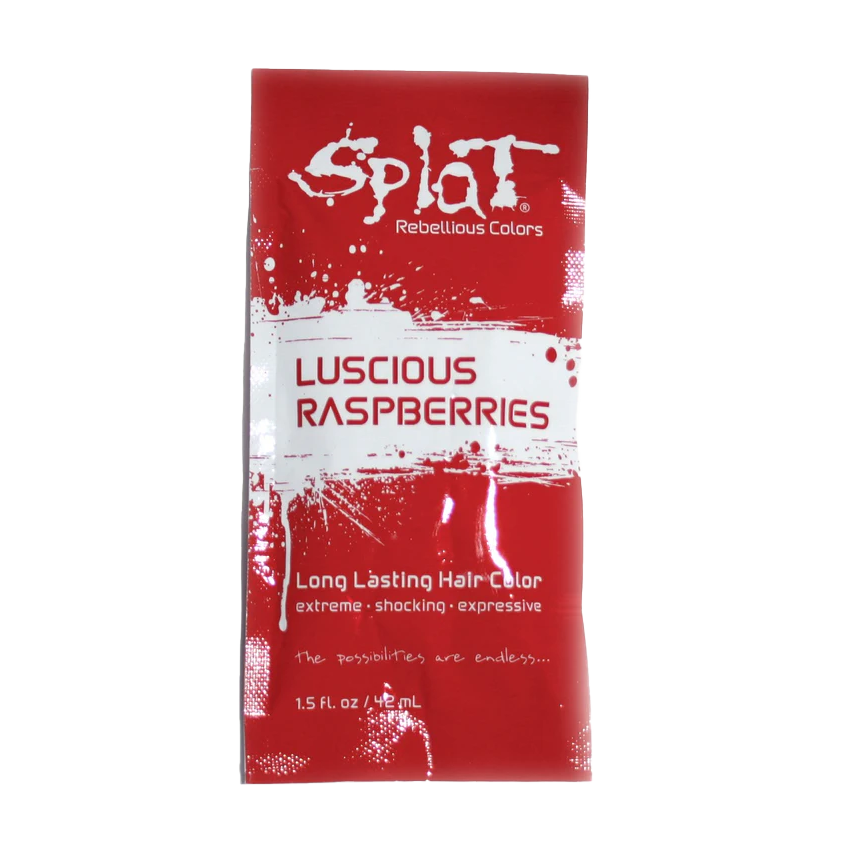 Singles Luscious Raspberries: Soft Red Semi-Permanent Liquid Hair Dye